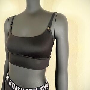 NWOT🌹 Black Victoria’s secret  Crop Top